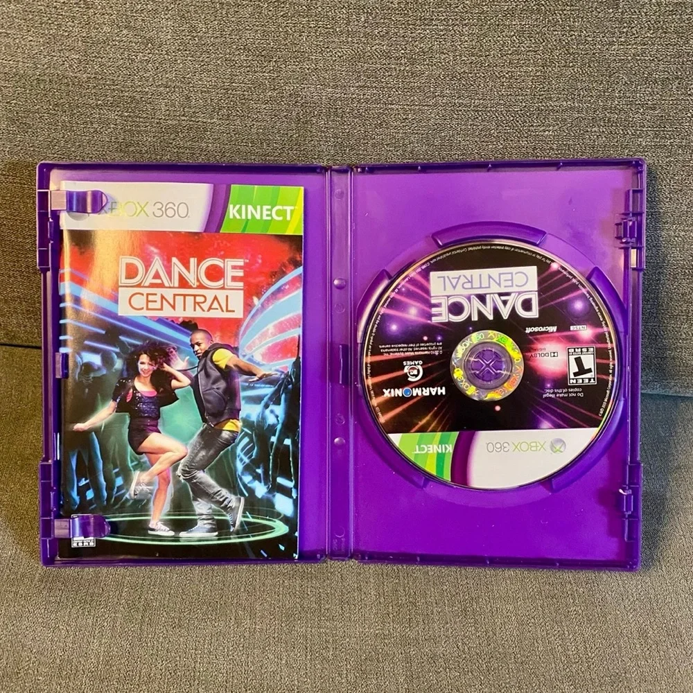 Lot of 3 Microsoft Xbox 360 Kinect Video Games